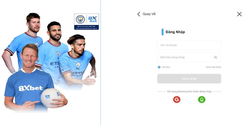 8XBET_Hướng Dẫn Đăng Nhập 8XBET Cực Đơn Giản Cho Tân Thủ