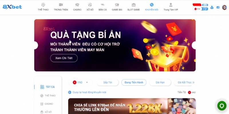 8XBET_Khuyến Mãi Đặc Biệt Tặng Quà Tri ân Khách Hàng 