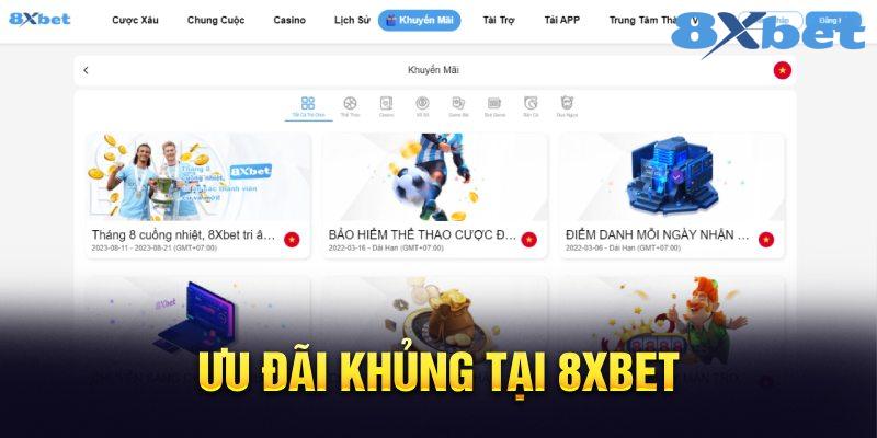 8XBET_Cách Nhận Khuyến Mãi 8XBET Dễ Dàng Nhất!