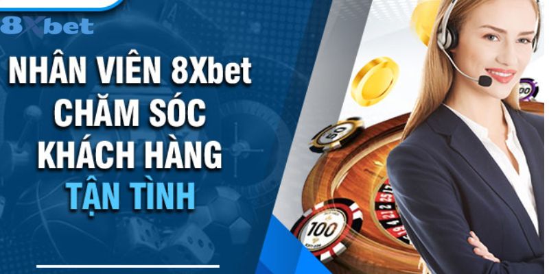 Nhân viên 8XBET đầy kinh nghiệm hỗ trợ khách hàng mọi lúc mọi nơi 